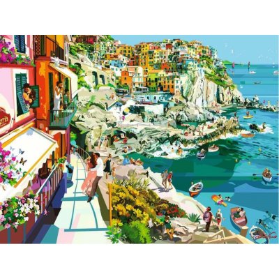 RAVENSBURGER Romantika v Cinque Terre 1500 dílků