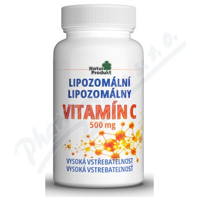 ADITIVA CZ Naturprodukt Lipozomální Vitamín C 500 mg 60 tobolek – Hledejceny.cz