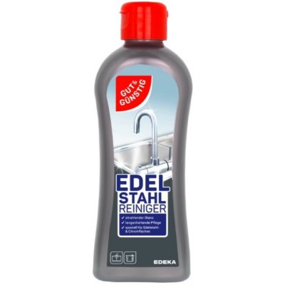 Gut & Gunstig čistič nerez oceli a chromu 300 ml – Zboží Dáma