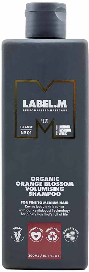 label.m organic Orange Blossom Volumising Shampoo 300 ml