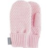 Dětské rukavice Sterntaler Pletená rukavice z organické bavlny růžová