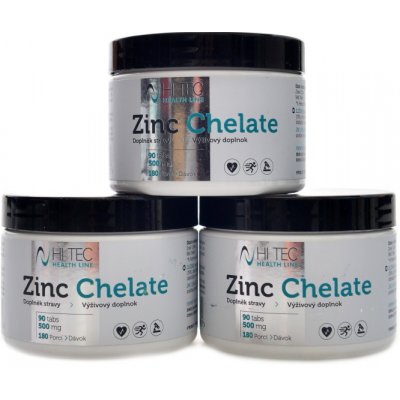 Hi Tec nutrition Health Line Zinc chelate 500 mg 90 tablet 2+1