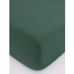 MKLuzkoviny.cz Jersey prostěradlo Classic tmavě zelené 180x200 – Zboží Dáma
