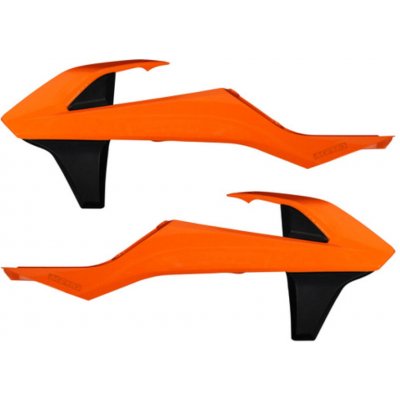 Acerbis spoiler KTM SX/SXF/EXC/EXC F kromě SX250/16 oranžová/černá – Sleviste.cz