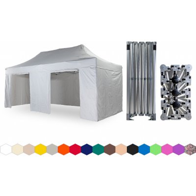 TENTino BIG HEXAGON 3x6 m 1A BÍLÁ 4 nohy – Hledejceny.cz