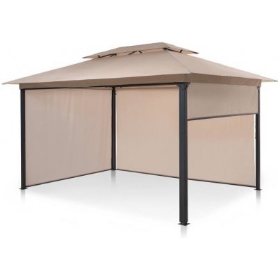 Blumfeldt Grandezza Cortina, zahradní pavilon, 3x4 m, 4 boční díly, béžový (GDW8-GrandezzaBG) – Hledejceny.cz