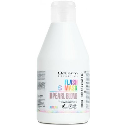 Salerm HD Colors Flash Mask barvicí maska perlová blond 300 ml – Zboží Dáma