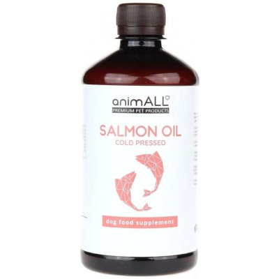 animALL Lososový olej lisovaný za studena 500 ml – Zboží Dáma