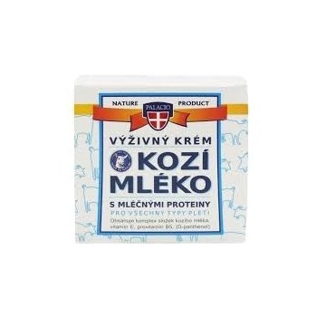 Palacio výživný krém kozí mléko pro všechny typy pleti 50 ml