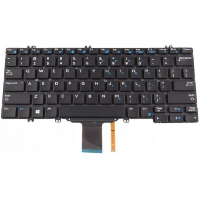 Klávesnice DELL LATITUDE 7380 7389 7390 / LED