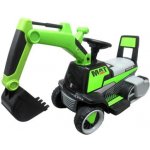 Mamido dětský elektrický bagr C3 zelená – Zboží Mobilmania