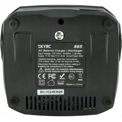 SkyRC Nabíječka S65 65W 6A – Zboží Mobilmania