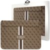 Brašna na notebook Guess PU 4G Printed Stripes 15-16", brown 57983114180