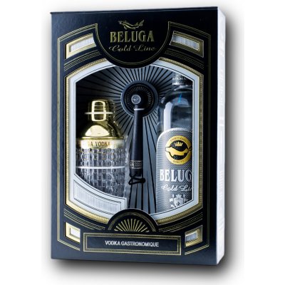 Beluga Gold Line 40% 0,7 l (dárkové balení shaker) – Hledejceny.cz