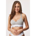 Calvin Klein Lift Bralette Modern Cotton 000QF1654E020 šedá – Hledejceny.cz