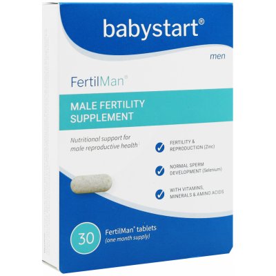 Babystart FertilMan vitamíny pro muže s L-taurinem tbl. 30 1 balení: 1x 30 tablet