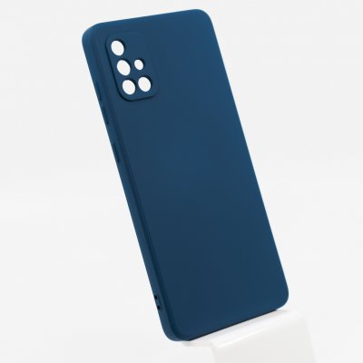 Pouzdro Bomba Liquid silikonový obal pro Samsung - tmavě modrý Galaxy A71 C21DARKBLUE_SAM-A71 – Zbozi.Blesk.cz
