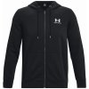 Pánská mikina UA Essential Fleece FZ Hood Mikina Under Armour Černá