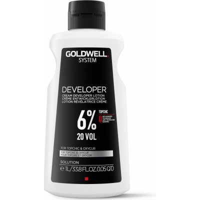 Goldwell System Developer 20 Vol. 6% 1000 ml – Zboží Mobilmania