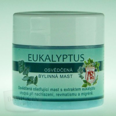 Putorius bylinná mast Eukalyptus 150 ml