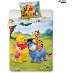 Faro povlečení Medvídek Pú mnohobarvené 100x135 cm 40x60 cm – Hledejceny.cz