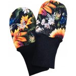 Esito Rukavice softshell bezpalcové Slunečnice černá – Hledejceny.cz