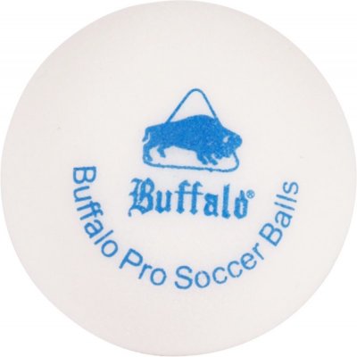 Míček na stolní fotbal profi Buffalo 6 ks bílé