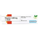 Generica Vitamin C 600 mg + Zinek šumivé 20 tablet – Hledejceny.cz