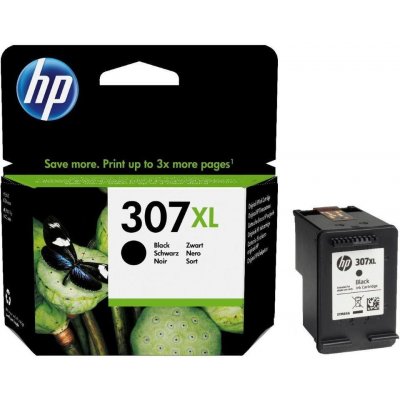 HP 307XL originální inkoustová kazeta černá 3YM64AE – Zboží Mobilmania