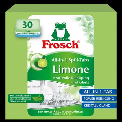 FROSCH EKO Citron Tablety do myčky vše v 1 30 tablet – HobbyKompas.cz