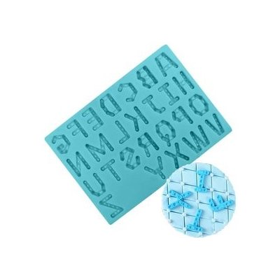 Silikonová formička abeceda Toy - Cakesicq – Hledejceny.cz