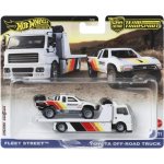 Hot Wheels Premium Car Culture Team Transport Fleet Street a Toyota Off Road Truck – Zboží Dáma
