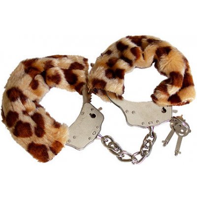 Toyjoy Furry Fun Cuffs plyšová kovová pouta – Hledejceny.cz