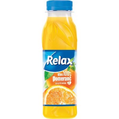 Relax 100% pomeranč 300 ml – Zbozi.Blesk.cz