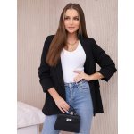 Dámské elegantní černé sako 9709 – Zboží Dáma