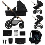 Kinderkraft MOOV 2 3IN1 Pure Black EVA WHEELS 2024 – Zboží Dáma