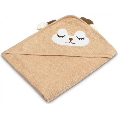 Sensillo osuška 100x100cm Srnka béžová hnědá – Sleviste.cz