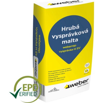 Weberrep vysprávka H SV - 25 kg balení 25 kg 1 ks – Zboží Mobilmania