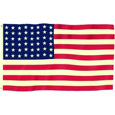 MIL-TEC® Vlajka USA WWII 48 hvězd VINTAGE – Hledejceny.cz