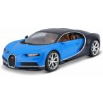 Bburago Plus Bugatti Chiron modrá 1:18 – Zbozi.Blesk.cz