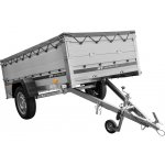 Unitrailer Garden 230 KIPP ALU s bočnicemi BIS, rámem H-0 a šedým krytem
