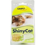 Gimborn GimCat ShinyCat tuňák s kočičí trávou 2 x 70 g – Zboží Mobilmania