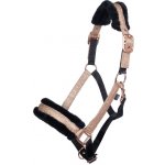 HKM Ohlávka Rosegold Glitter Style rosegold černá – Zboží Mobilmania