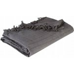 Atmosphera přehoz na postel bavlna šedý 160 x 220 cm – Zboží Dáma