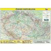 Mapa a průvodce Česká republika mapa A3 lamino