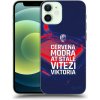 Pouzdro a kryt na mobilní telefon Apple Picasee ULTIMATE CASE MagSafe Apple iPhone 12 mini - FC Viktoria Plzeň E