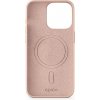 Pouzdro a kryt na mobilní telefon Apple Pouzdro Epico Mag+ Silicone Case for iPhone 15 Pro - MagSafe compatible - růžové