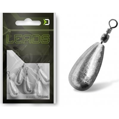 Delphin Zátěž Leads Hruška s Obratlíkem 25 g 5 ks – Hledejceny.cz