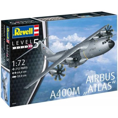 Revell Atlas Model Kit Plastic plane 03929 Airbus A400M 1:72