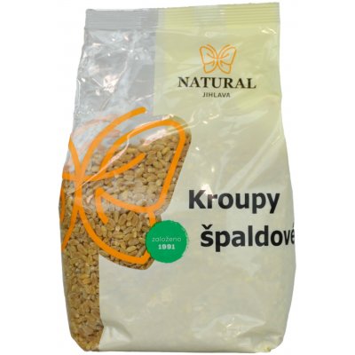 Natural Jihlava Špaldové kroupy 0,5 kg – Zboží Dáma
